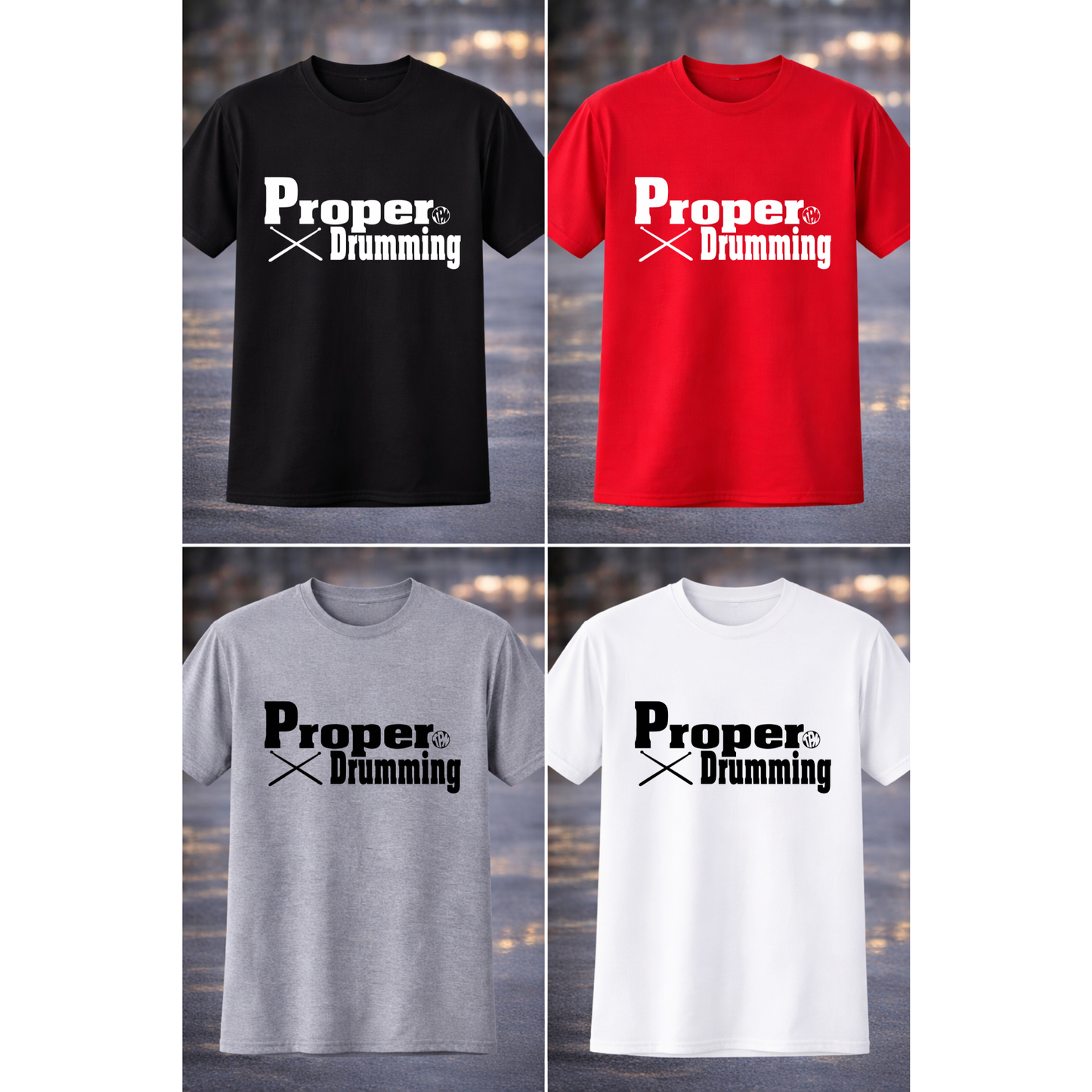 Proper Drumming T-Shirt